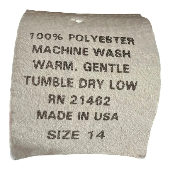 Women’s Quartz Vintage blazer front white blue navy button shoulder pad size 14. - Picture 9 of 16